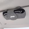 Fashion Car Sun Visor Convenient Storage Glasses Holder Multifunction Sunglasses Clip For Renegade Wrangler JL JK Gladiator