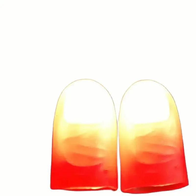 2/4/6 Stück Magische Leuchtende Finger LED Tricks Daumen Requisiten Weihnachten Weihnachtsfest Party Neuheit Lustige Spielzeuge