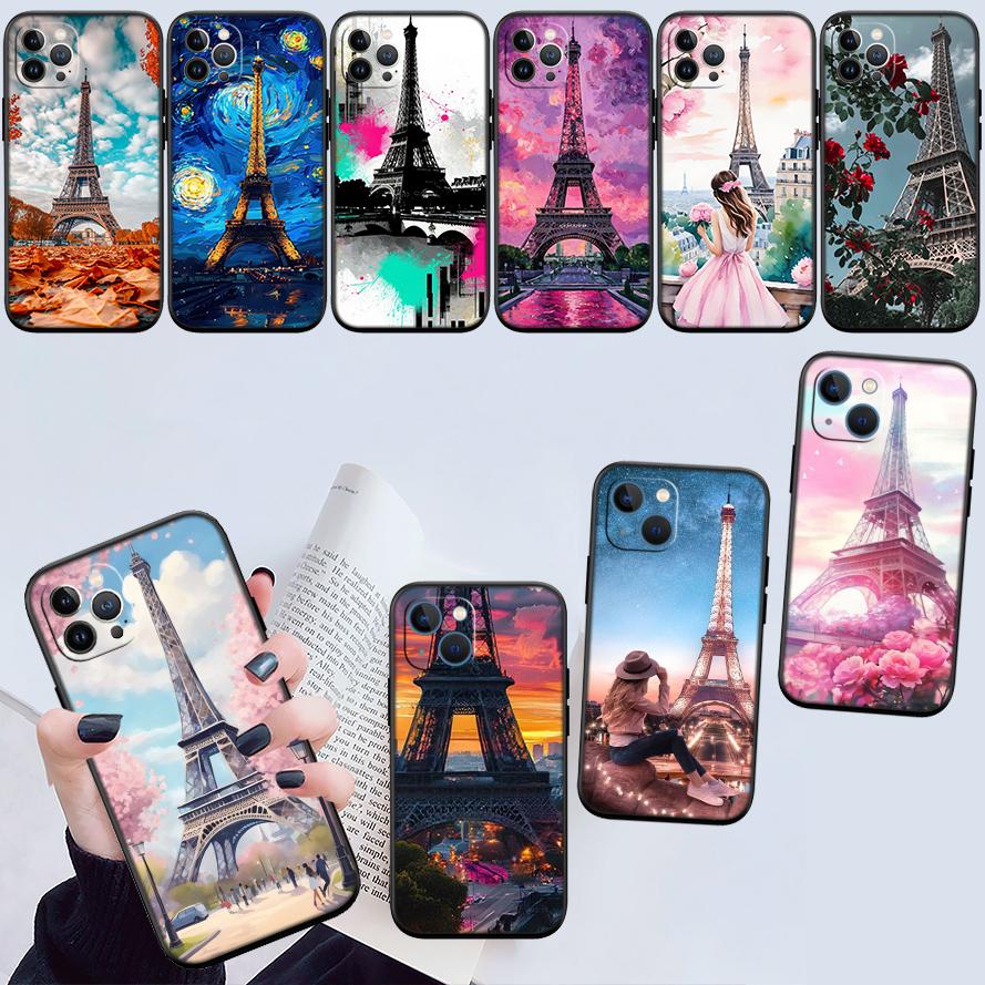 RE49 Paris Eiffel tower New High-End Shell Phone Case for iPhone SE X XS XR 16E 17 11 Pro Max 8 7 6 6s Plus Air