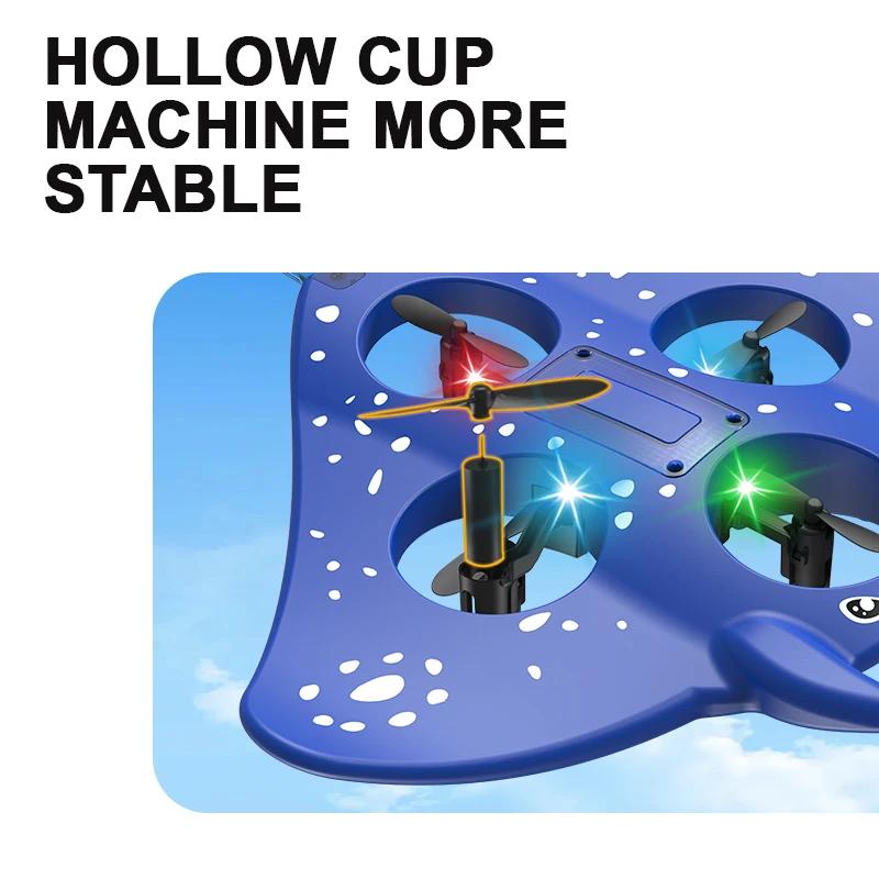 Non-Toxic Rc Airplane Toy Gravity Sensing 2.4G Radio Controlled Flying Aircraft 360 Rolling Remote Control Epp Foam Glider Toys For Children