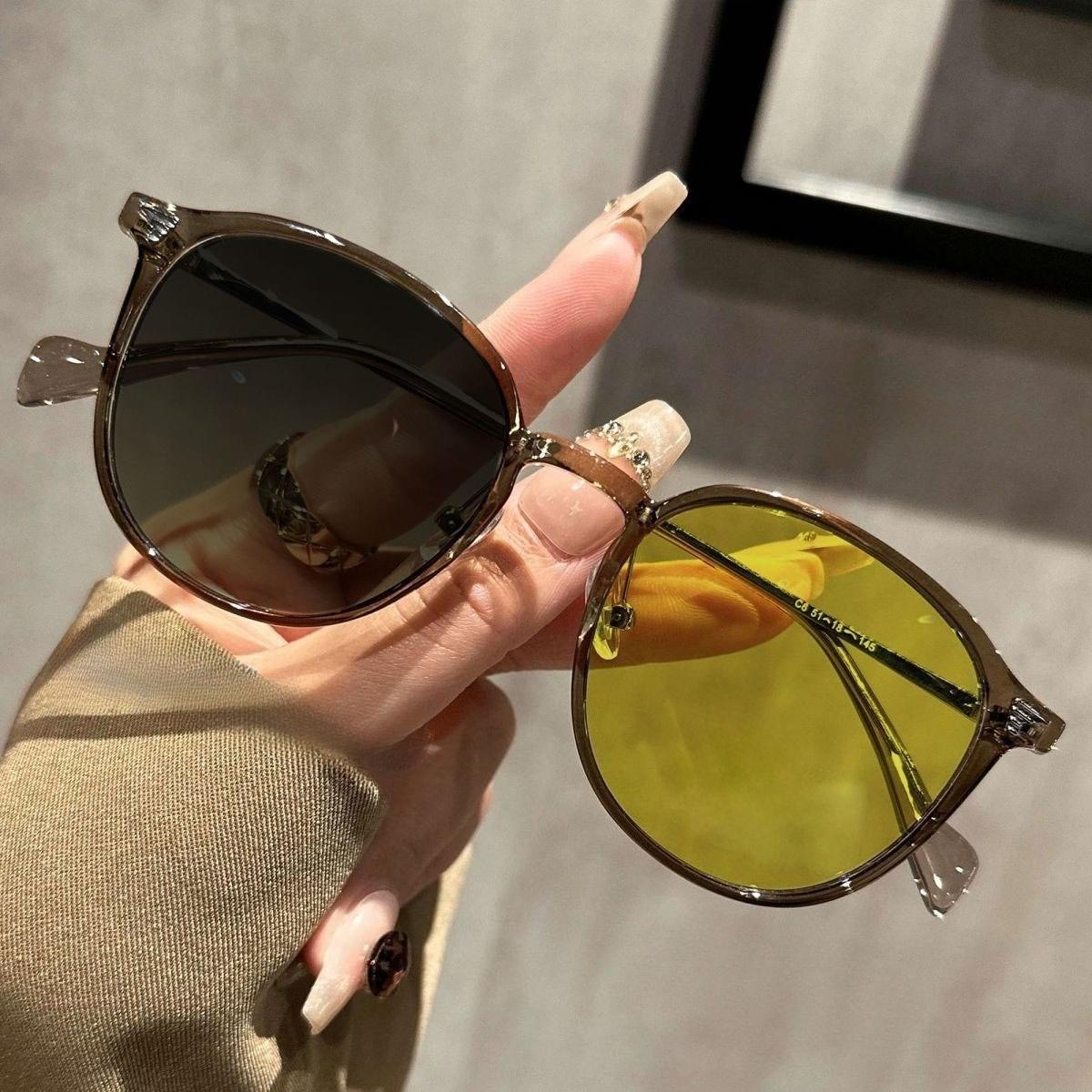 

Стильные фотохромные очки для близорукости с овальной оправой, классические очки для вождения ночью, для улицы, защита от солнца UV400 -4.0