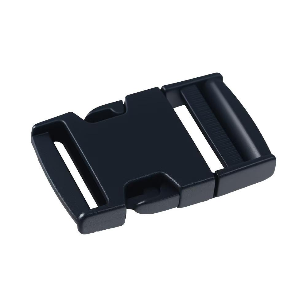 In Stock: 20-50mm Wear-Resistant Adjustable Plastic Ladder Buckle for Backpacks