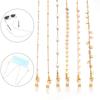 Modische Metall Brillen Kette Sonnenbrillen Lese Brillen Kette Perlen Brillen Kette Anti-Verlust Brillen Lanyard Kette Damen Brillen Kette