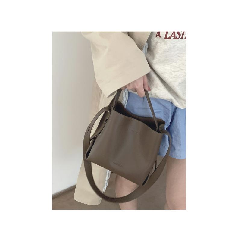 Tooxika Женская новая высококачественная фактурная сумка-ведро большой вместимости — фото 7