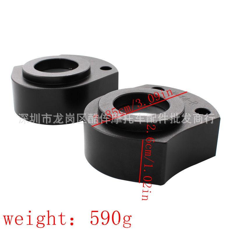 Motorcycle Handlebar Risers Kawasaki ZX-14R ZZR1400 2006 Upright Riding Position Upgrade