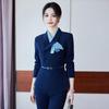 High-End Women's Professional Business Suit Set for Hotel Management, Housekeeping, Receptionist, and Salon Workwear