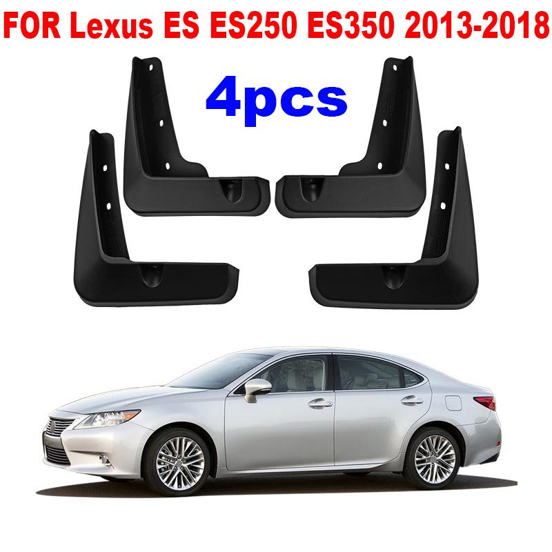 

ДЛЯ Lexus ES ES250 ES350 2013-2018 Бризки Бризковики Крила Чорні 4 шт.