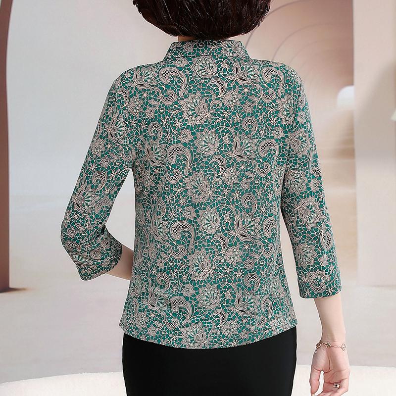 Elegante Sommer Top Weibliche Hemd Beiläufige Lose Frau Vintage Bluse Sommer Kleidung