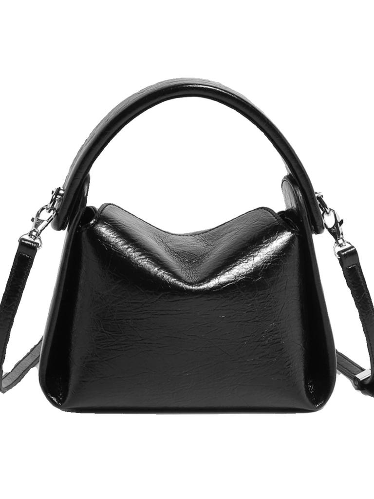 New Internet Celebrity with Burst Pattern Soft Handbag, Niche, Simple, Single Shoulder Diagonal Cross Women's Bag, Stylish