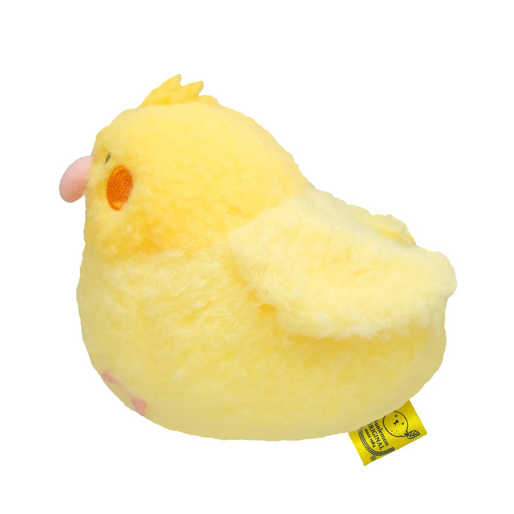 SunLemon Powabiyori Cockatiel Small 9.5 X 8.5 X 10cm Plush Animal P-8732
