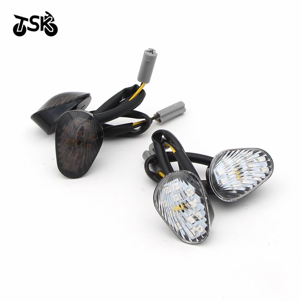 LED Turn Signal Light Indicator Lamp Flush Mount For Yamaha YZF R1 R6 R6S Motorcycle