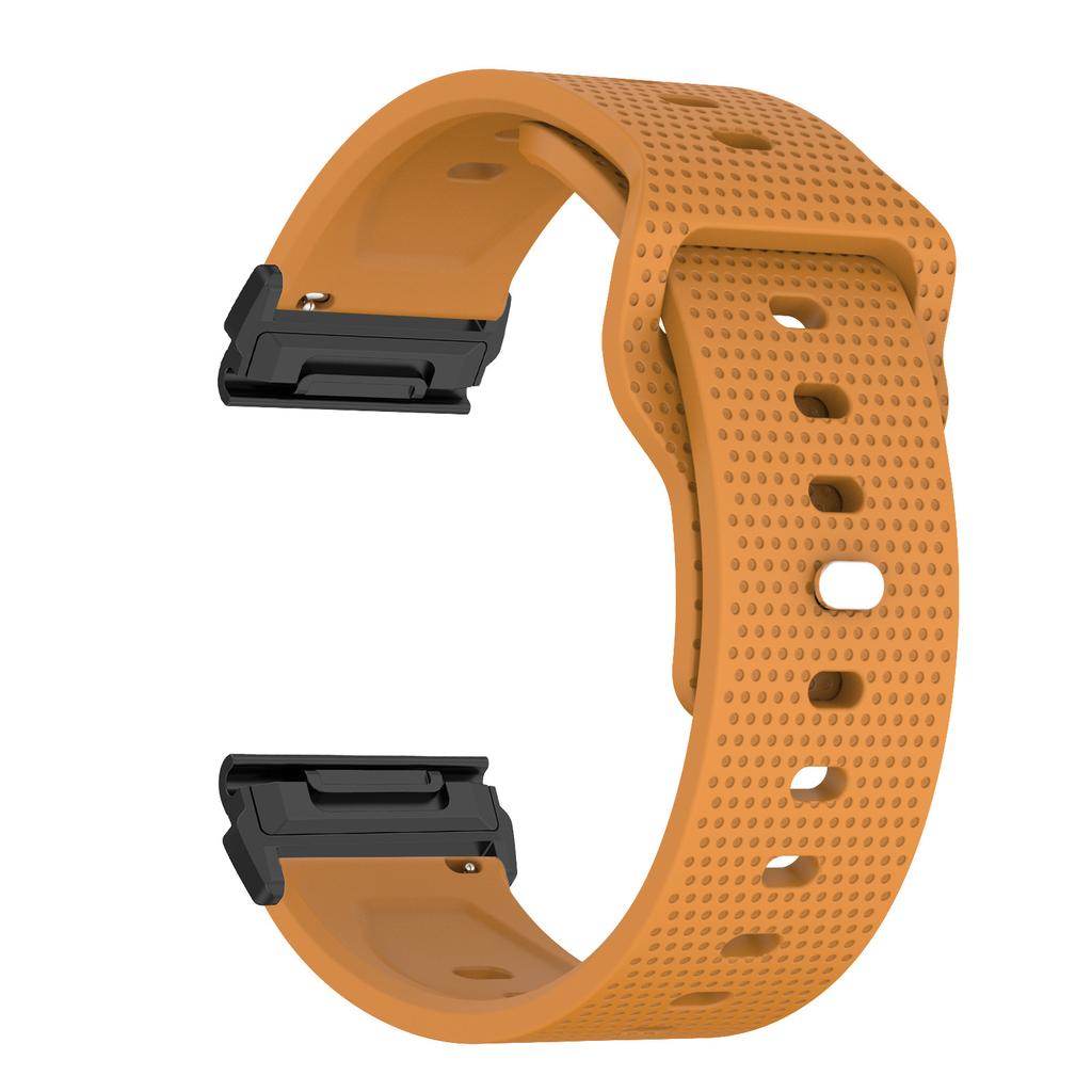 26 22mm Quick Fit Silicone Watch Strap For Garmin  Fenix 8/5/5X/5XPlus/6/6X Pro/7/7x/Forerunner945 925 Sports Band Metal Adapter