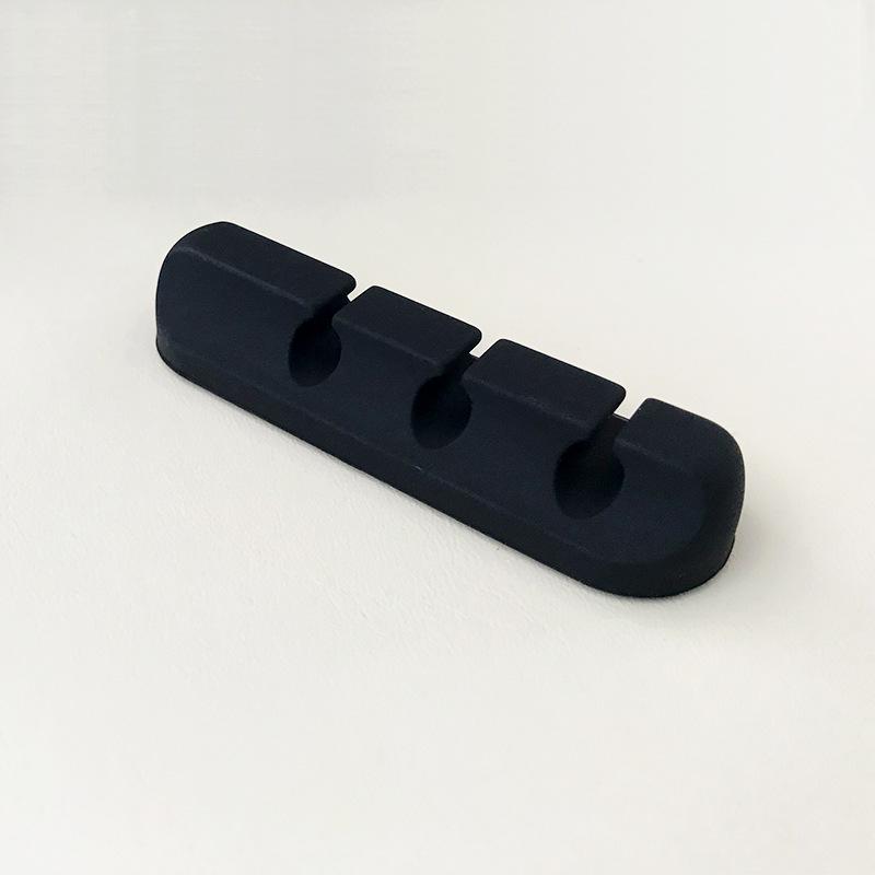 Selbstklebender Silikon-Kabel-Organizer und -Halter für Bürotische