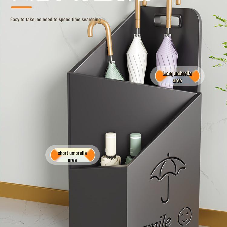 Umbrella Stand Storage Rack for Home, Hotel, or Commercial Entrances