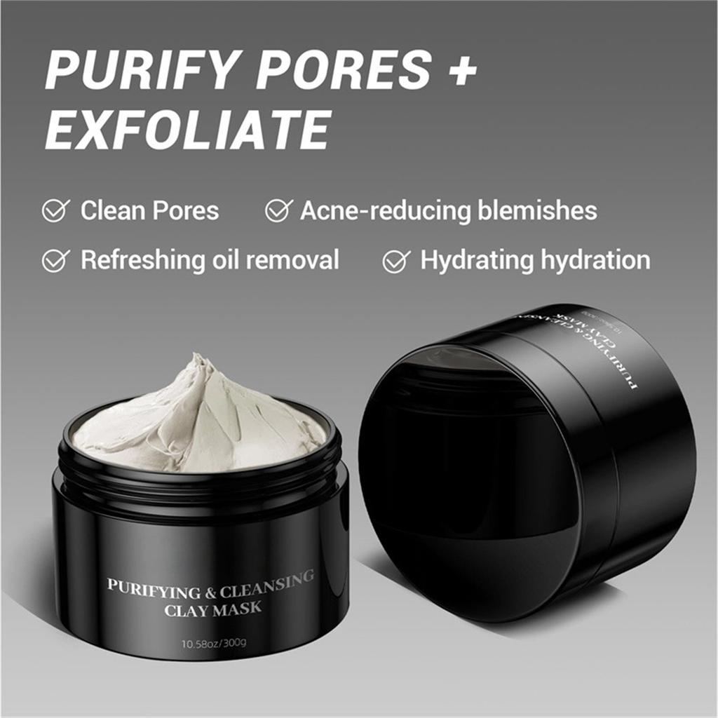 Mask - Blackhead Removal And Oil Control For Sensitive/Oily/Dry Skin | Detoxifying Scrub And Pore Cleansing , 10.5 Oz / 300 G