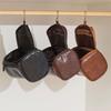 Men's Large Capacity PU Waterproof Toiletry Bag for Business & Travel