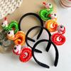 Chinese Zodiac Snake Headband Soft Chinese New Year Hairband Cute Lunar Year