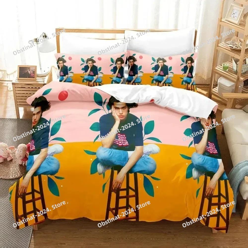 3D-Druck Sänger Conan Gray Bettwäsche-Set Bedrucktes Bett-Set Bettbezug Laken Kissenbezug Bett Weiche Deckenbezug Voll Queen King Size