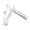 Pliers Knife Can Opener Household Folding Pliers Screwdriver 11 in 1 with 10 Bits for Emergency HFS(R) Multi-function Multi-tool