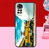 Fire Truck Case For Xiaomi Redmi Note 11 10 12 13 14 15 Pro Plus Redmi 15 C 14C 10C 12C 13C Soft Cover
