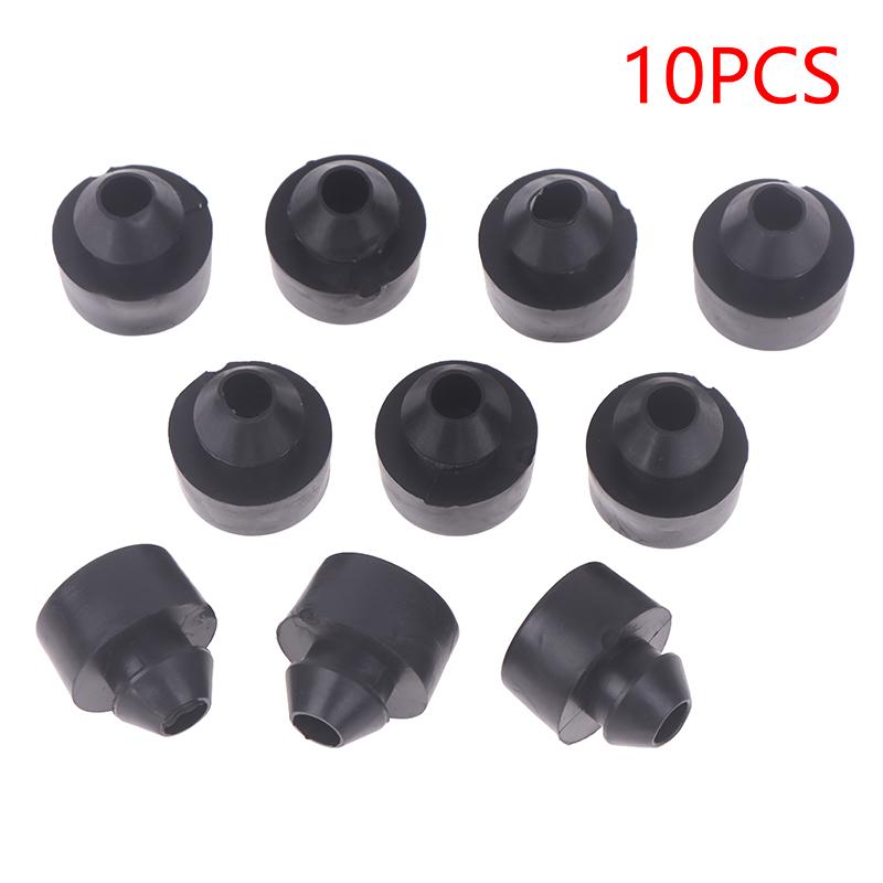 

10 шт. Мотоцикл Скутер CG125 GN125 EN125 GS125 CB125 CBT125 Резиновый амортизатор-уплотнитель опоры сиденья Для противоударных деталей Горячая распродажа чёрный