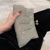 Luxy Moon Luxus Strass Abend-Clutch Tasche Kleid Hochzeit Braut Handtasche Glänzendes Design Party Bankett Damen Tragbare Geldbörse Z534