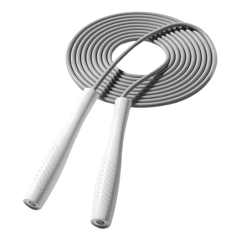 Веревка для тренировок Веревка для прыжков Веревка для прыжков со скакалкой Регулируемая веревка для тренировок Прыжковая веревка для тренировок Зал Фитнес Дом темно серый