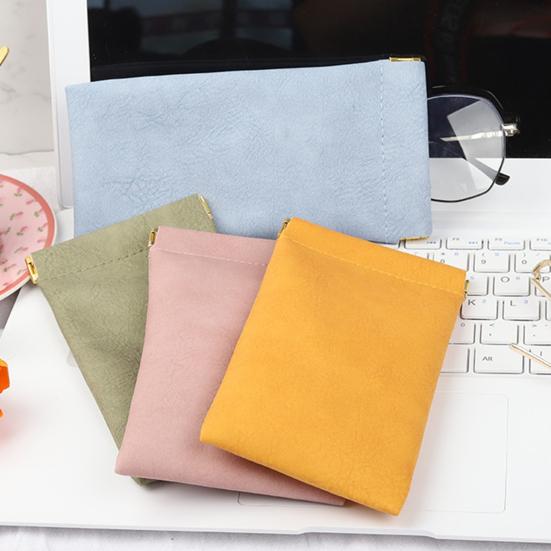 Pouzdro na brýle Pouzdro na brýle Vodotěsná měkká umělá kůže odolná proti rozbití Pouzdro na sluneční brýle se samozavíracím designem Cestovní pouzdro s tenkým rukávem