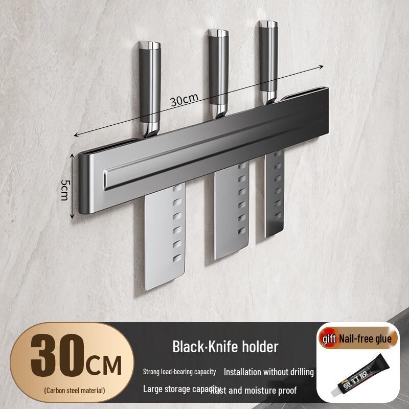 

Zhao Ran Carbon Steel Tabletop Knife and Utensil Storage Rack