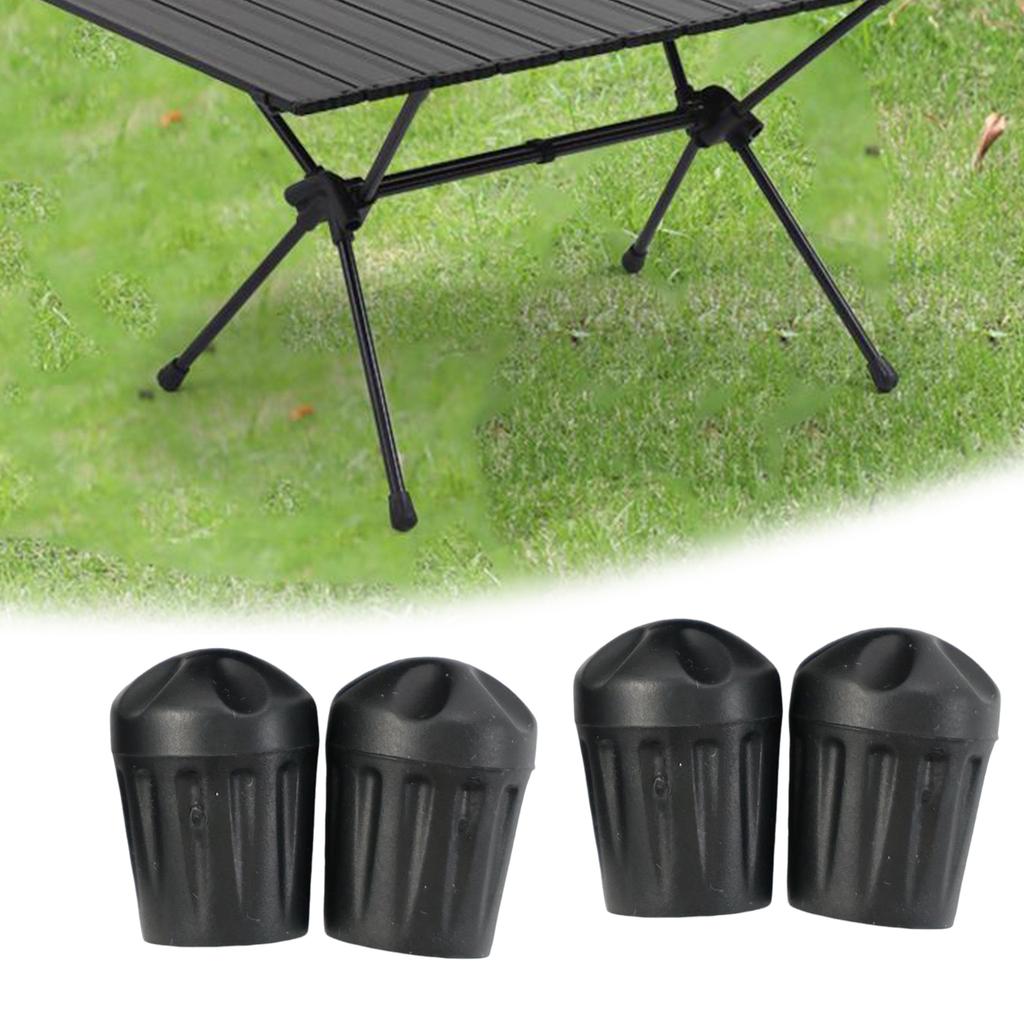 4pack Moon Chair Leg Protectors Waterproofed Folded Utility Stool Covers for Garden Furniture and Patio Chairs