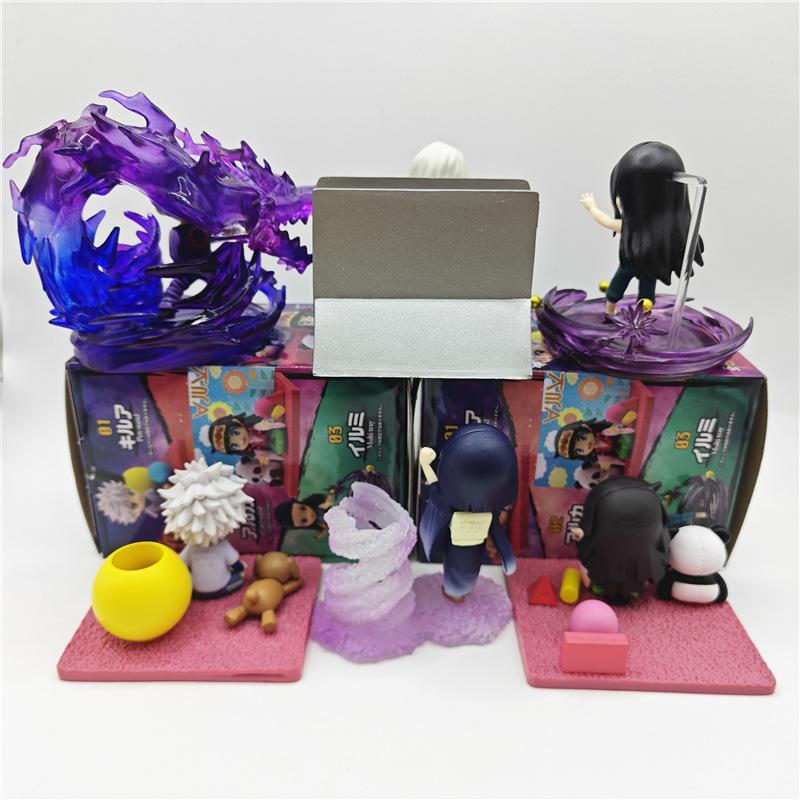 Hunters Killua Zoldyck Figures Toy Model Ornaments Room Decorations Table
