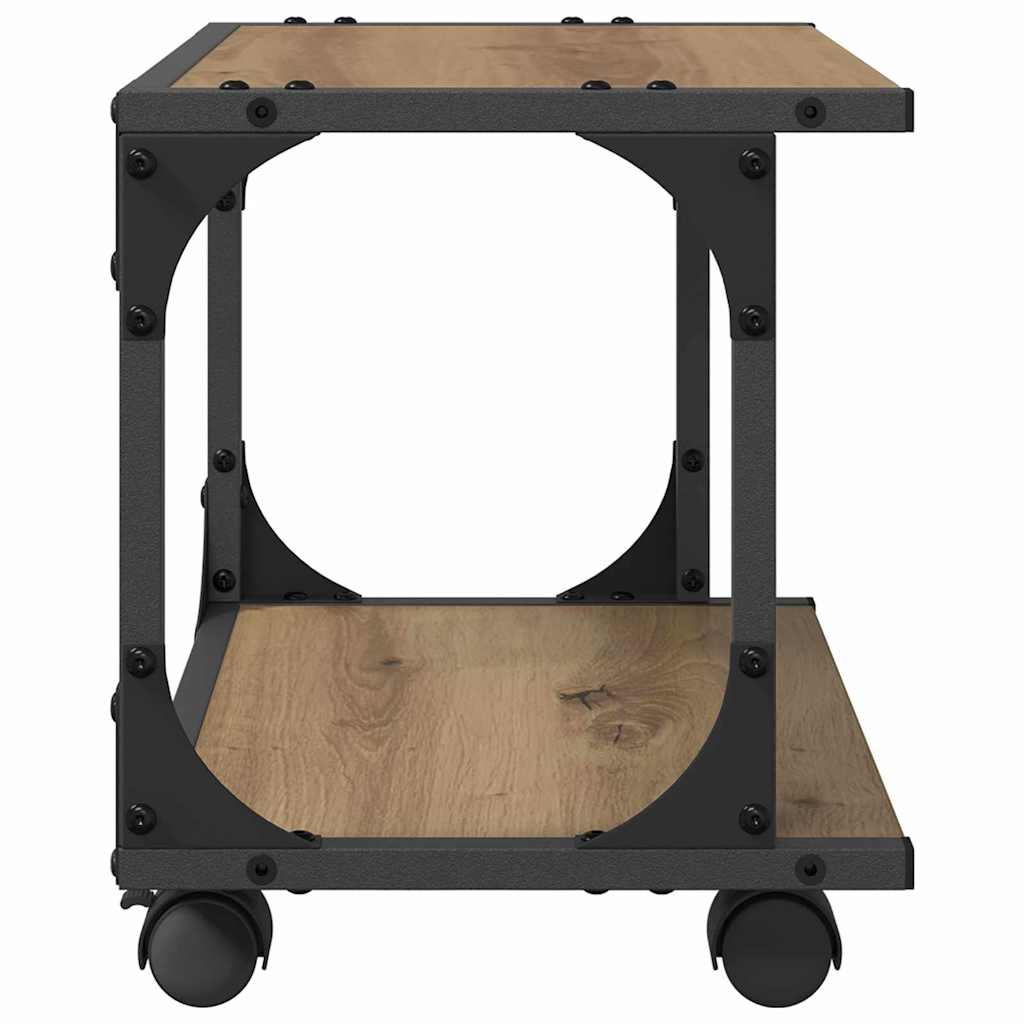 Artisan Oak Printer Stand 41 x 28 x 33.5 cm Particleboard