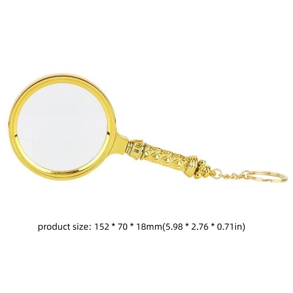 70mm Eye Loupe Glass 10X Handheld Magnifying Glass Handheld Magnifier  Loupe Reading