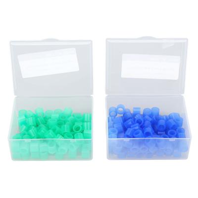 200 stücke Farbe Code Ringe Silikon Einfach Sauber Dental Farbe Code Ringe für Unterscheiden Kieferorthopädische und