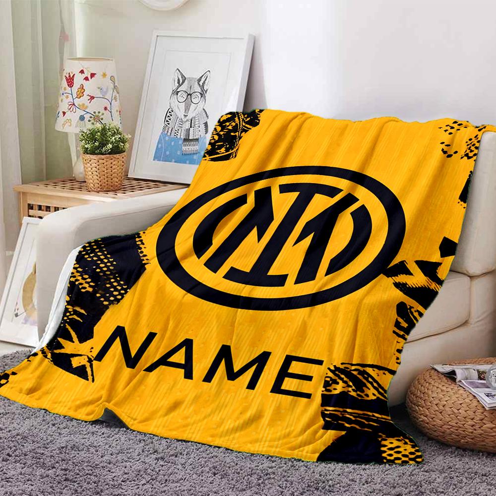 Custom Name Bayern Munich Crest Blanket for Couch & Bed, Plush Cozy Fuzzy Blanket Super Soft & Warm Blankets for Fall and Winter. 0908224