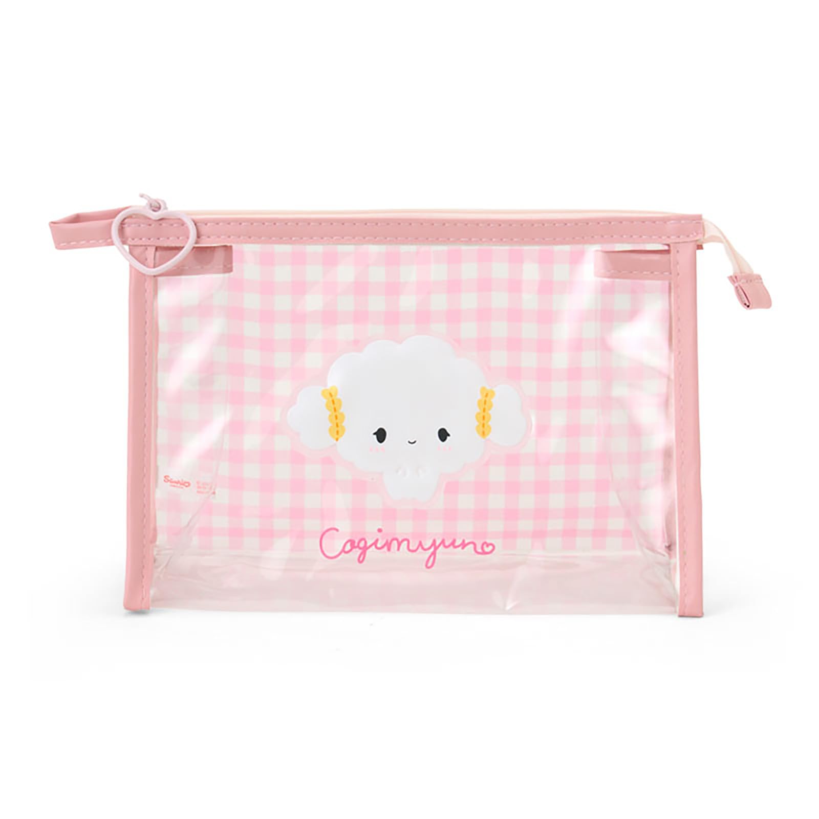 

Sanrio Clear Transparent PVC and Zipper Ages 3 and x x inches x 10 x 15 Product 732796 Pouch, Kogimyun, Steel, Closure, Up, Approx. 8.7 4.2 5.6 (22