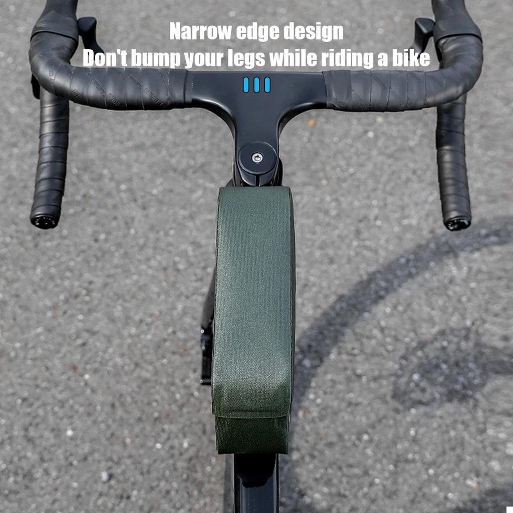 1PC Bicycle Magnetic Lid Top Tube Bag With Bolts Mounted & Straps MTB Road Bike Waterproof Front Frame Structured Bag