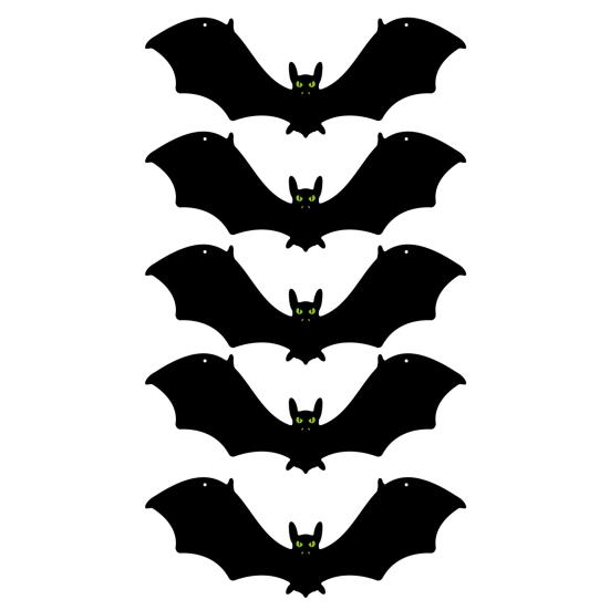 

5 шт. подвеска на Хэллоуин, подвесные летучие мыши, пауки, призраки, украшение, жуткий усилитель атмосферы, праздничные принадлежности для вечеринок F
