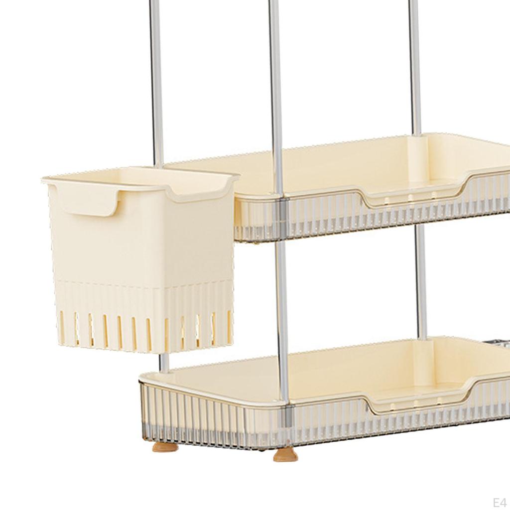 Abtropfbecken Abtropfgestell Hohe Tragfähigkeit Wand- oder Arbeitsplattenmontage Mehrzweck Scheuerschwämme