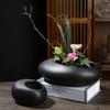 Creative Chinese Style Flower Arrangement Ware Ceramic Flowerpot Flower Vase Bonsai Floral Accessories Jianshan Tool Home Decora