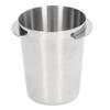 Smooth Surface Espresso Dosing Cup Silver Coffee Measuring Cup  Espresso Powder Transfer
