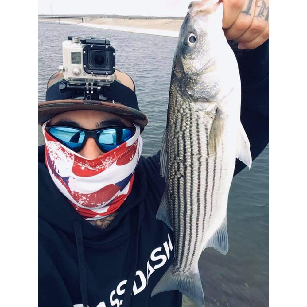 Bassdash Neck Gaiter, UV Protection, UPF 50+, Neck Guard, Road Bike Face , Sports, Neck Warmer, Fishing, Cycling , Unisex