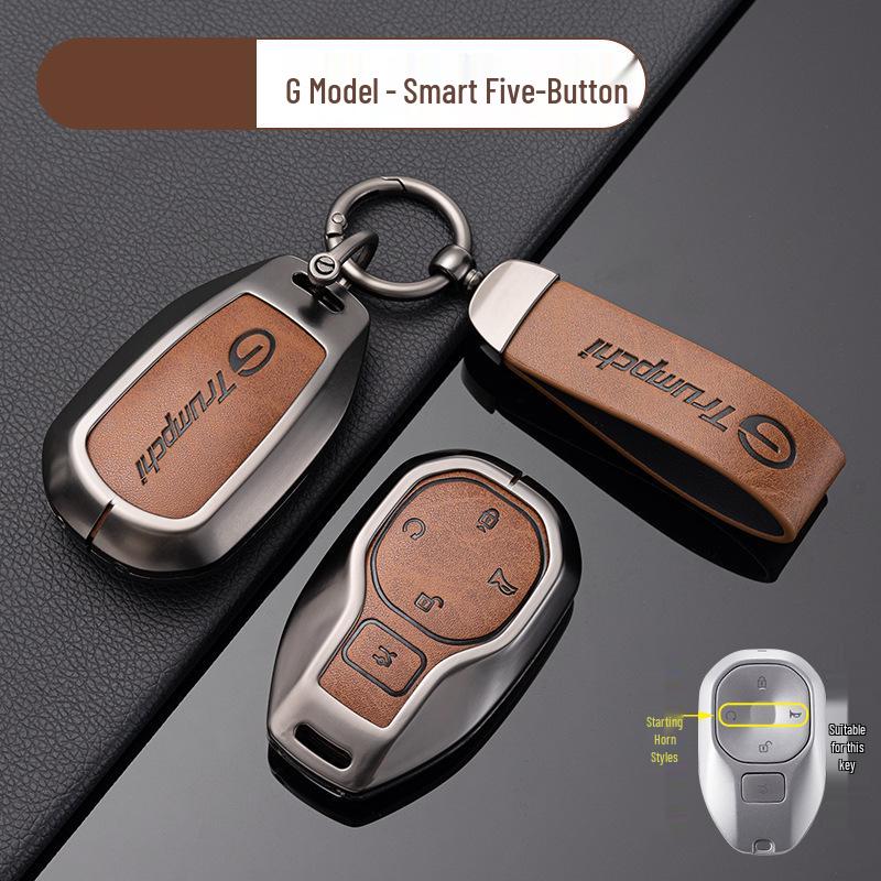 Metall-Schlüsselanhänger Kompatibel mit Trumpchi GS4, GS3, GS5, GA6, GA3, GA4