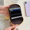 Cartoon PU Leather Card Holder PU Card Holder Change Bag Dog Card Bag  Women