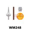 WM Blocchi Compatibili con Action Figure Accessori Mattoncini WM6183 WM6181 WM6180 WM6178 WM6177 WM6032 Parti Blocchi da Costruzione Giocattoli