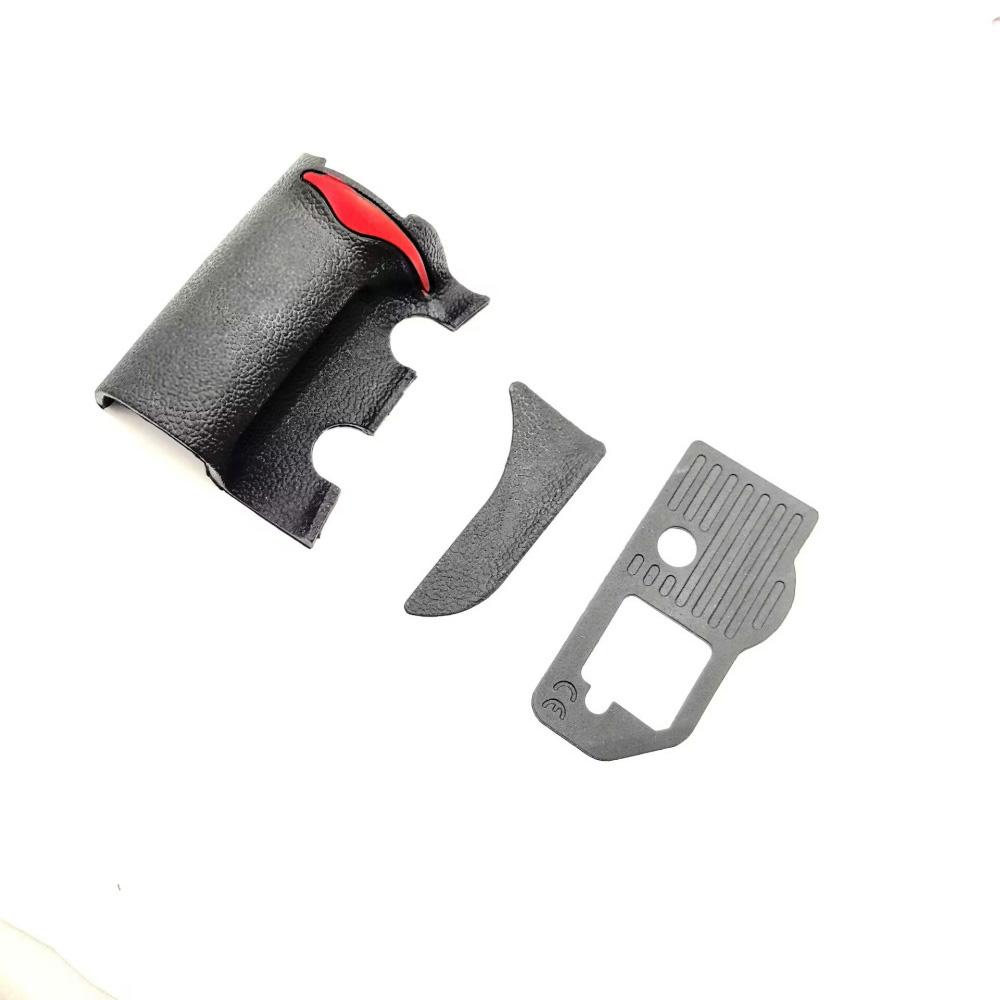 

A set of New For Nikon D700 Body Rubber cover shell leather hand Grip + thumb + bottom Camera repair replacement part A set of 3pcs