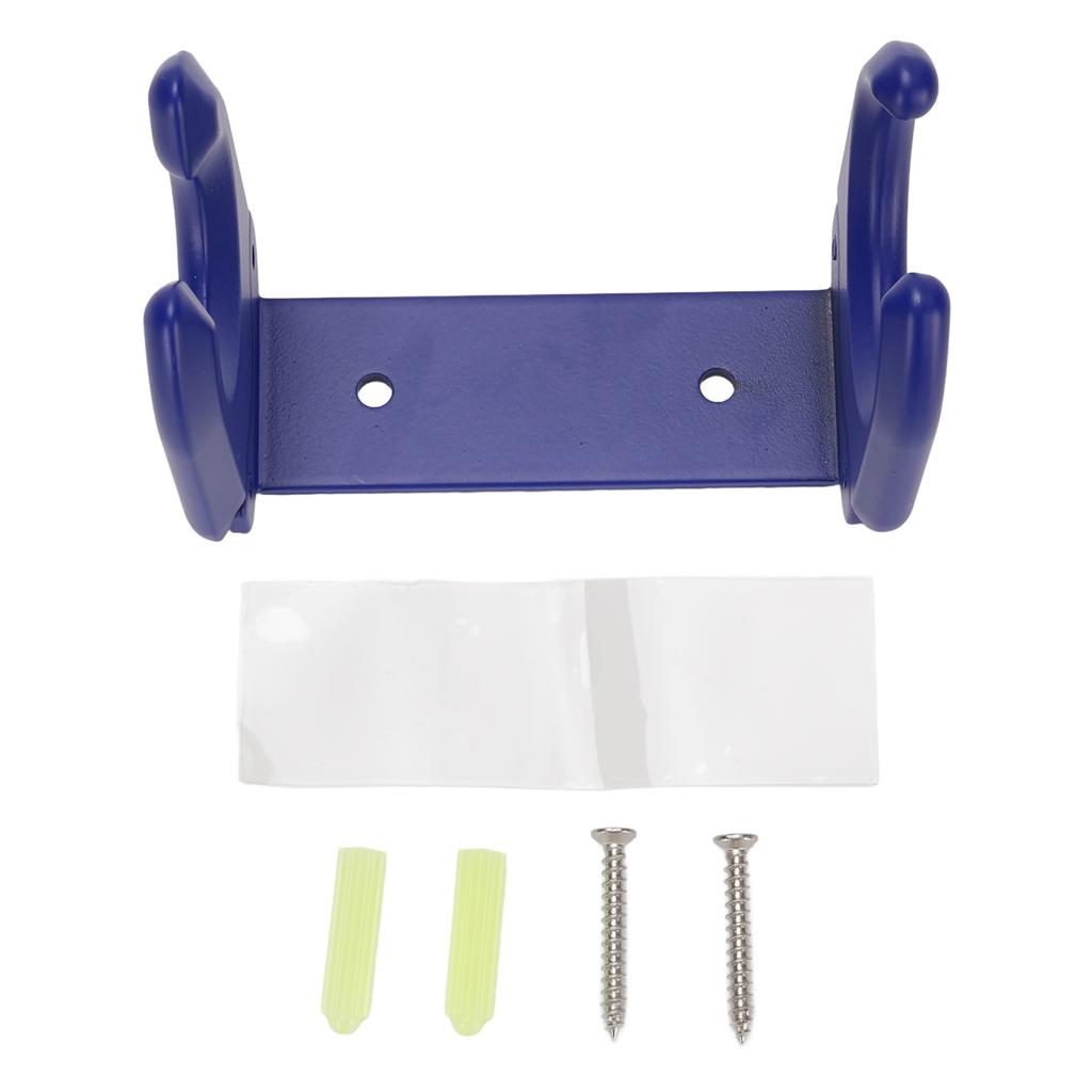 Hair Dryer Wall Mount Metal Blow Dryer Holder Rack for Home Hotel for HD08 HD15 HD16 HD18 Blue