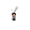 7pcs BTS Keychain, Bangtan Boys Formal Cartoon Figure Keyring, Kpop ARMY Fans Bag Charm,Kpop Idol Bag Pendant