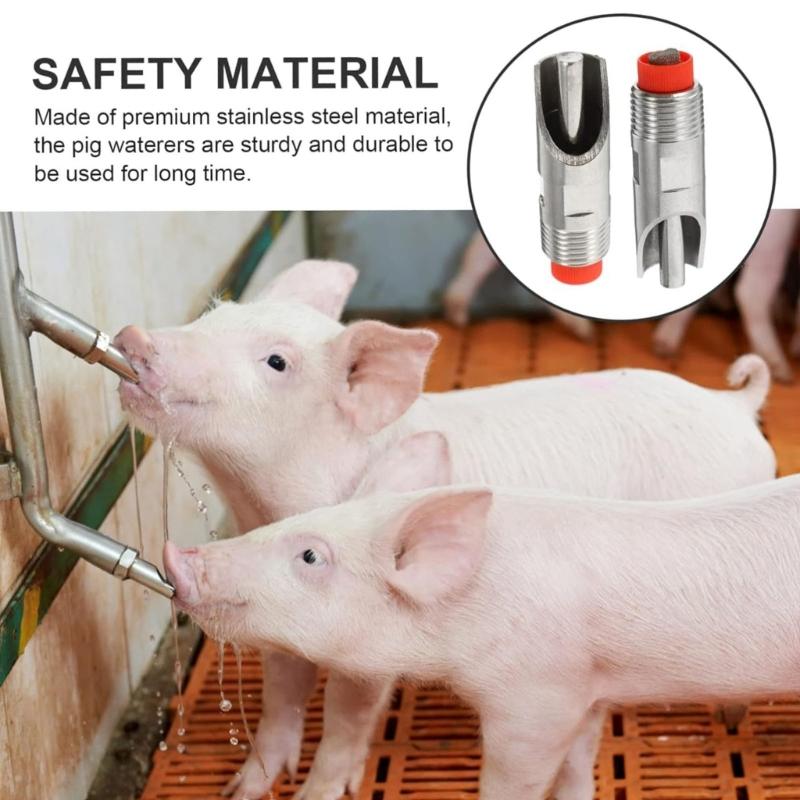 Durability Rusts Resistant Automatic Poultry Drinker Providing Continuous Clean Water Flows for Farm Use