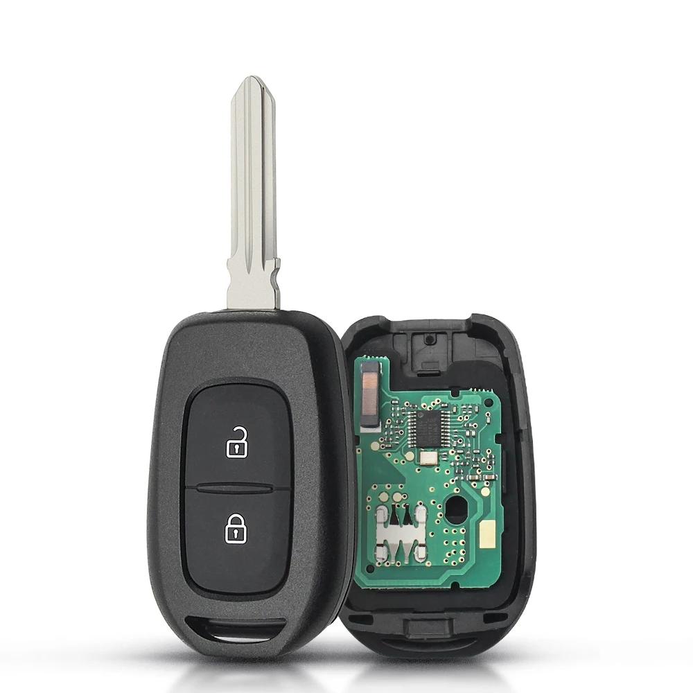 KEYYOU Remote Car Key 434MHZ 4A PCF7961M Chip For Renault Sandero Dacia Logan 2 Stepway Clio4 Duster 2016 2/3 Buttons